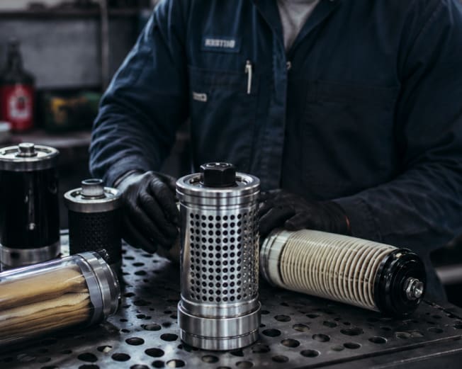Hydraulic Charge Filter